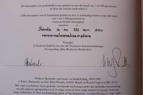 Onthou!  Kronieke van Vroue- en Kinderlyding 1899-1902   - Anglo-Boereoorlog