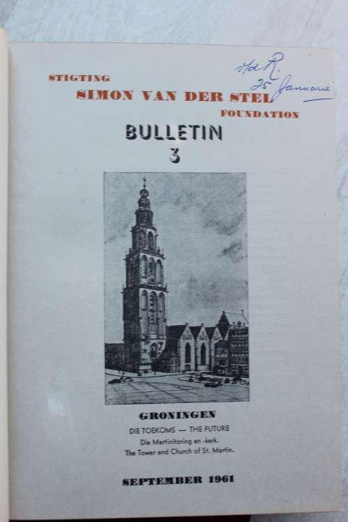 Stigting Simon van der Stel Foundation  - Bulletin 3 tot 14