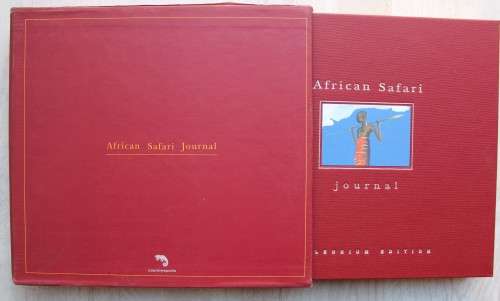 African Safari Journal in slipcase