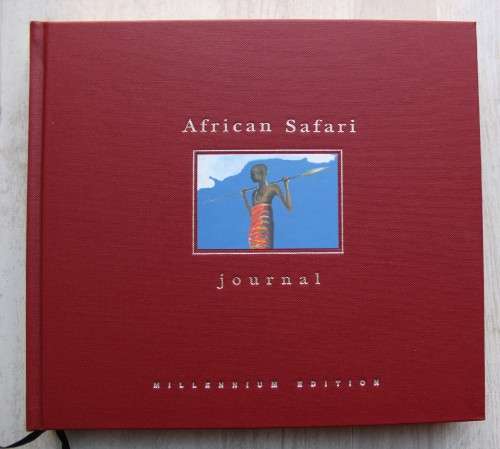 African Safari Journal in slipcase