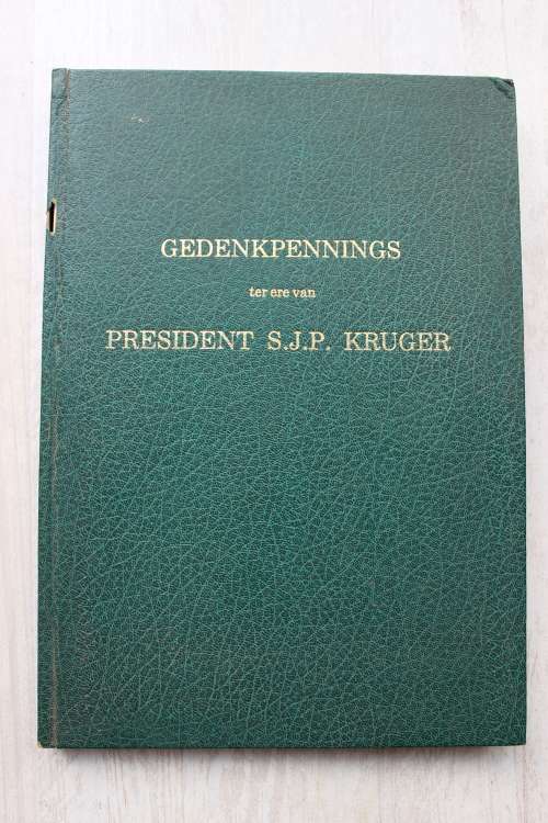 GEDENKPENNINGS TER ERE VAN PRESIDENT S J P KRUGER deur Matthys Esterhuysen