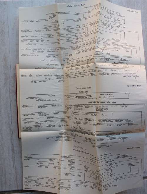 These Vessels ~ The Story of Inyati 1859-1959 w Moffat, Thomas, Sykes Family Tree | Rhodesiana