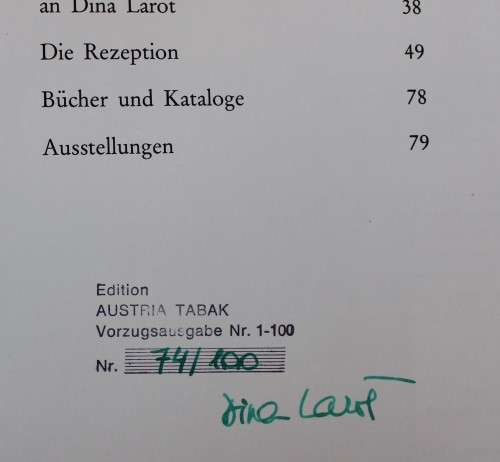 Signed, numbered , limited - Tagtraume - Dina Larot
