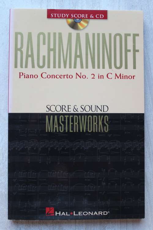 Rchmaninoff Piano Concerto N0.2 in C Minor  - Score and sound + CD