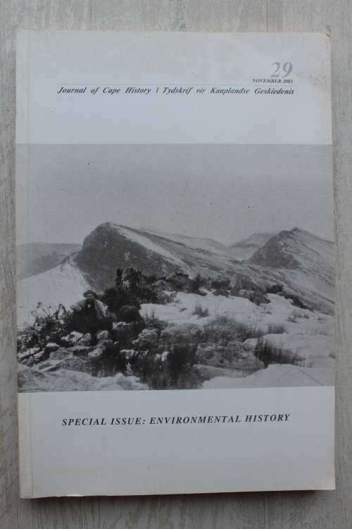 Kronos 29  - Southern African Histories  - Environmental