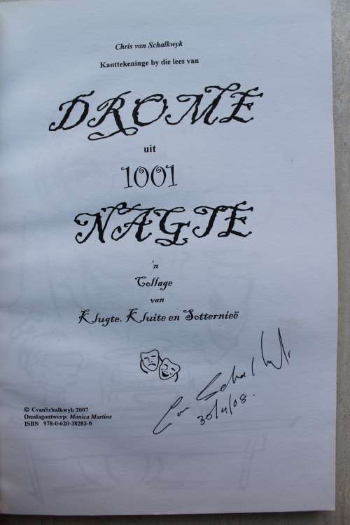 GETEKEN: Drome uit 1001 nagte  - Chris van Schalkwyk