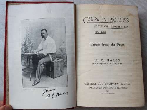 Hales - Campaign Pictures of the War in South Africa 1899 - 1900. Letters from the Front. (1900)