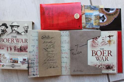 The Anglo-Boer War 1899-1902 dvd + memorabilia