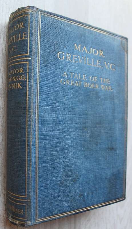 Major Greville VC,  - A tale of the Boer War  -Senator Munnik