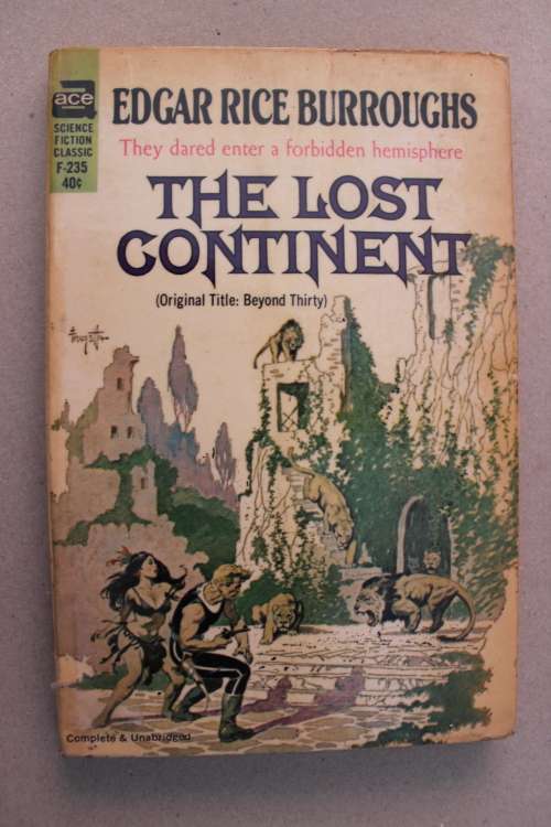 The lost continent  -   Edgar Rice Burroughs
