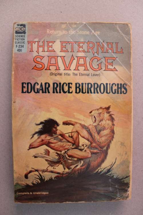 The eternal savage  -   Edgar Rice Burroughs