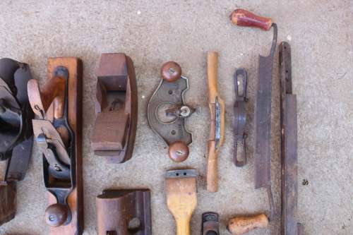 35 x Planer items  - Skaaf / skawe  - Vintage antique collection