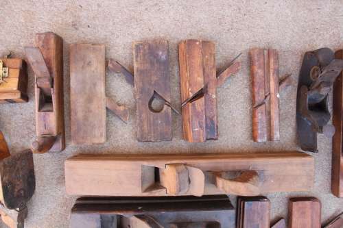 35 x Planer items  - Skaaf / skawe  - Vintage antique collection