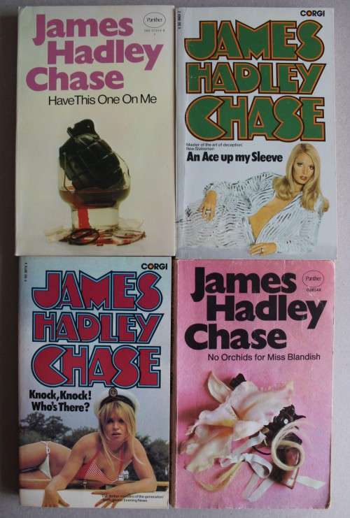 22 x James Hadley Chase paperbacks in very good condition
