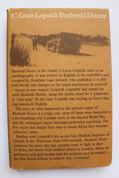 Bushveld Doctor - Leipoldt, C Louis