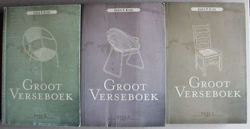Groot Verseboek Reeks volumes 1 tot 3 volledig- Andrè P. Brink
