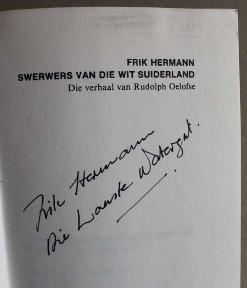 GETEKEN: Swerwers van die Suidland  - Frik Hermann