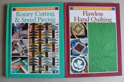 Rodale`s Successful Quilting Library - Rotary cutting &  Piecing & Hand quilting