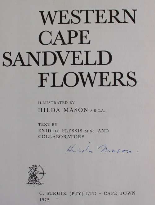 SIGNED: Western Cape Sandveld Flowers - Mason, Hilda