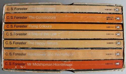 Hornblower series x 7 books - C S Forester