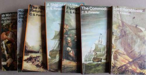 Hornblower series x 7 books - C S Forester