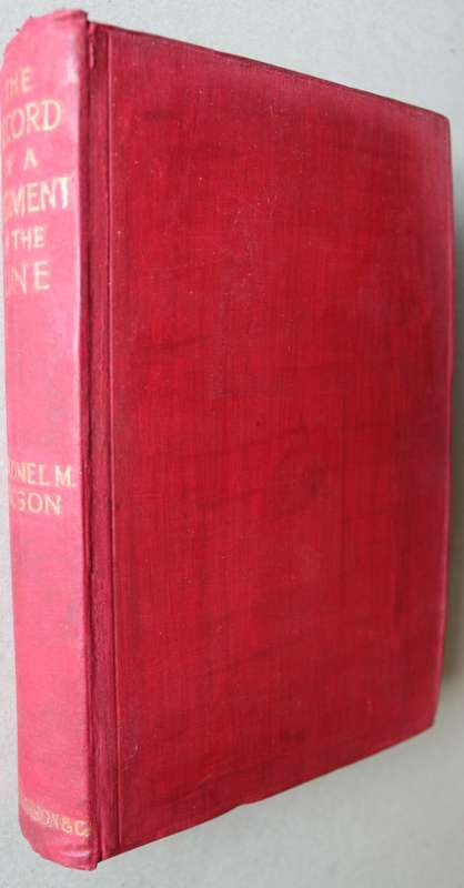 Colonel M. Jacson -  The Record of a Regiment of the Line