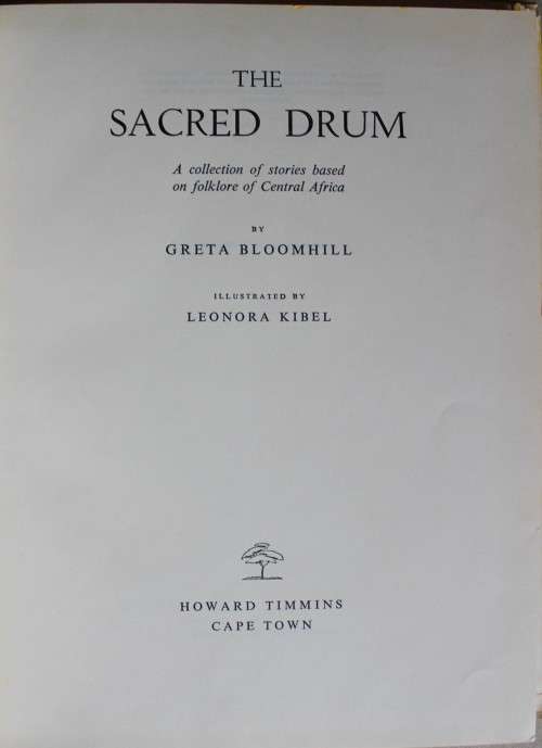 The Sacred Drum - Greta Bloomhill