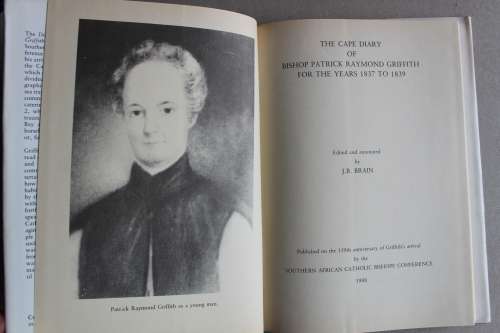 The Cape Diary of Bishop Patrick Raymond Griffith for the Years 1837 to 1839 - Brain