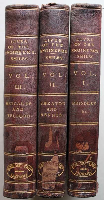 1874 - Lives of the Engineers x 3 volumes