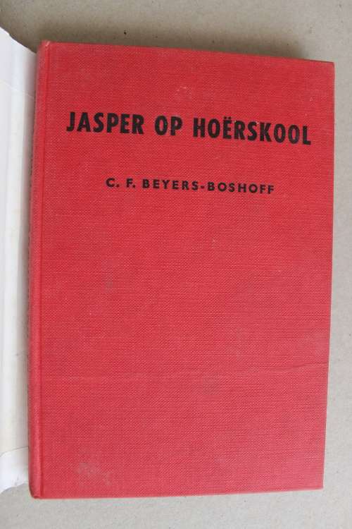 Jasper op Hoerskool - Beyers-Boshoff