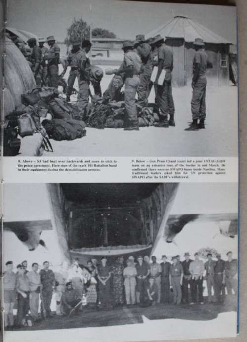 SIGNED: Nine Days of War, Namibia- before, during and after by Peter Stiff