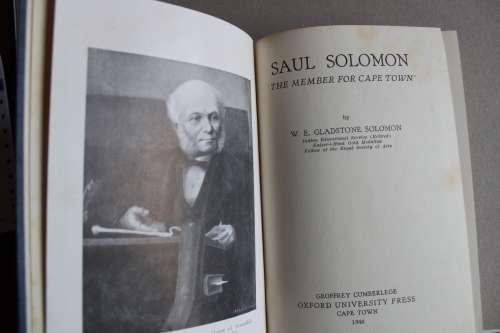 Saul Solomon. The Member for Cape Town - Solomon, W E Gladstone