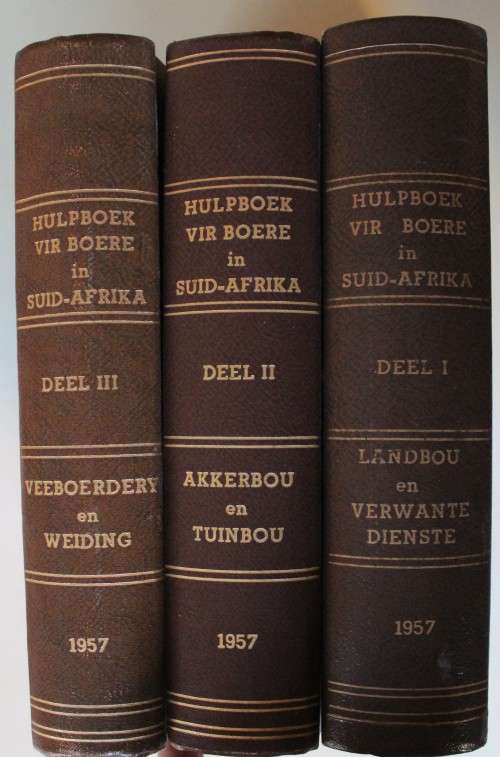 Hulpboek vir Boere in Suid-Afrika (volledige stel van 3)