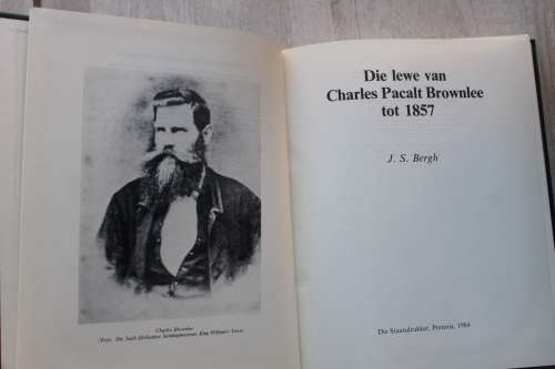 Die lewe van Charles Pacalt Brownlee tot 1857  - Bergh