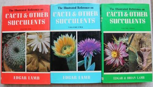 Illustrated Reference on Cacti & other Cucculents - Edgar Lamb