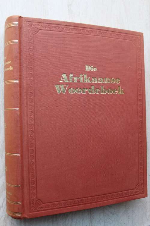 Die Afrikaanse Woordeboek - 15 dele