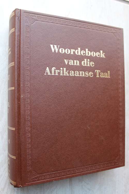 Die Afrikaanse Woordeboek - 15 dele