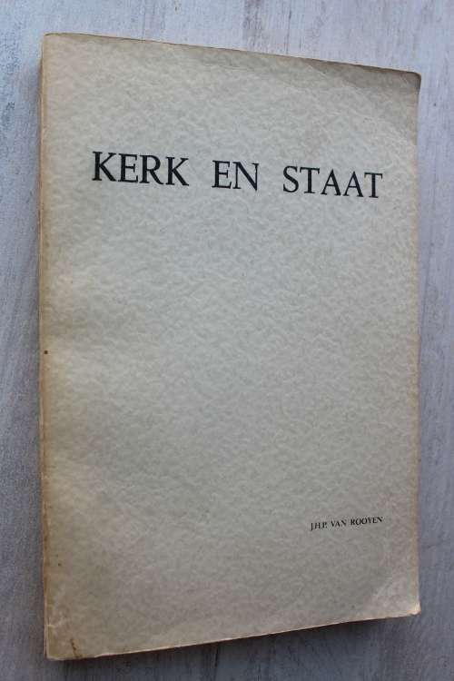 Kerk en Staat  - Van Rooyen
