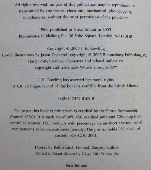 Harry Potter and the Half-Blood Prince - Rowling