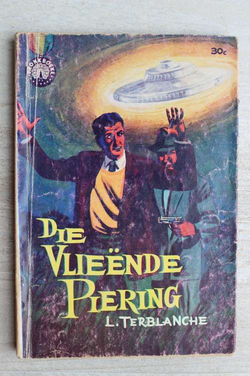 Die vlieende piering - Terblanche     Pronkboek 1962