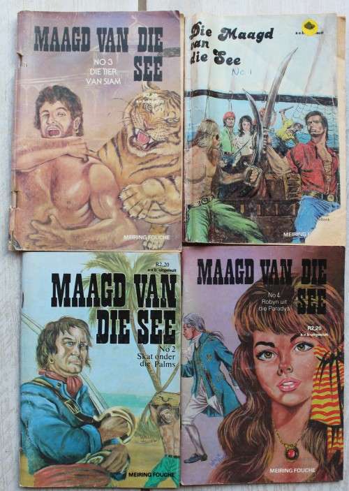 Maagd van die See - reeks in agt boeke - Meiring Fouche