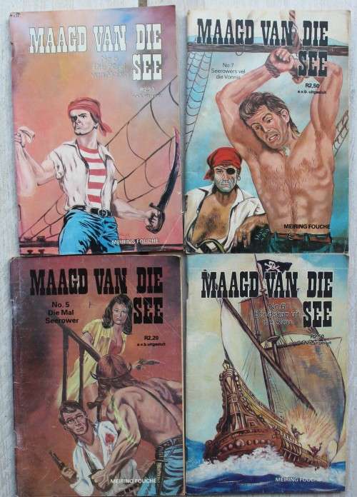 Maagd van die See - reeks in agt boeke - Meiring Fouche