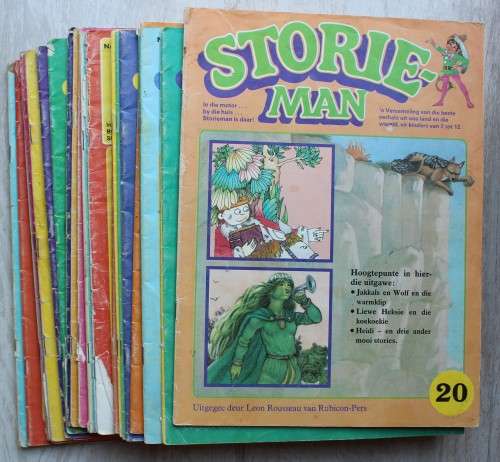 25 x Storieman tydskrifte  - Leon Rousseau van Rubicon-Pers