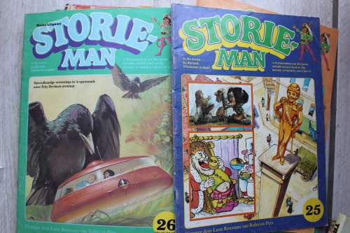 25 x Storieman tydskrifte  - Leon Rousseau van Rubicon-Pers