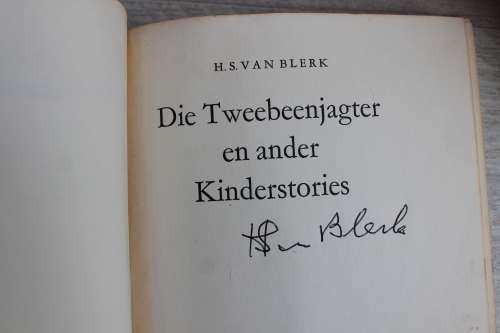 GETEKEN: Die Tweebeenjagter en ander kinderstories - Van Blerk