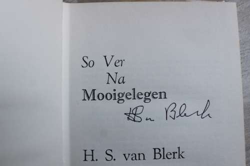 GETEKEN: So ver na Mooigelegen - Van Blerk