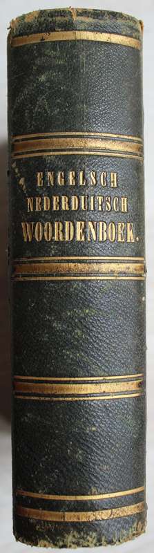 1864 Algemeen Woordenboek der Engelsche en Nederduitsche Talen deel 2