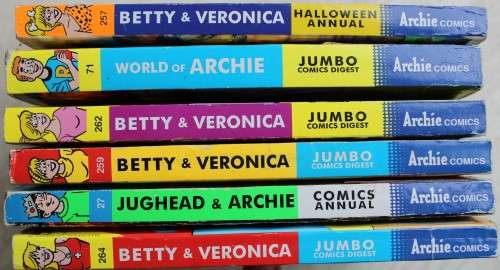 ^ x Jumbo Digest Archie Comic books