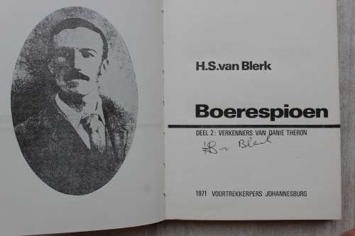 GETEKEN- Boerespioen Deel 2 - Verkenners van Danie Theron - HS van Blerk