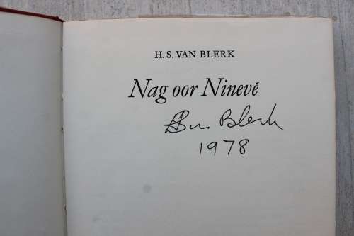 GETEKEN: H S van Blerk - Nag oor Nineve